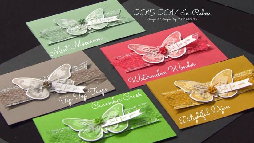 Stampin Up! 2015-2017 In Colors
