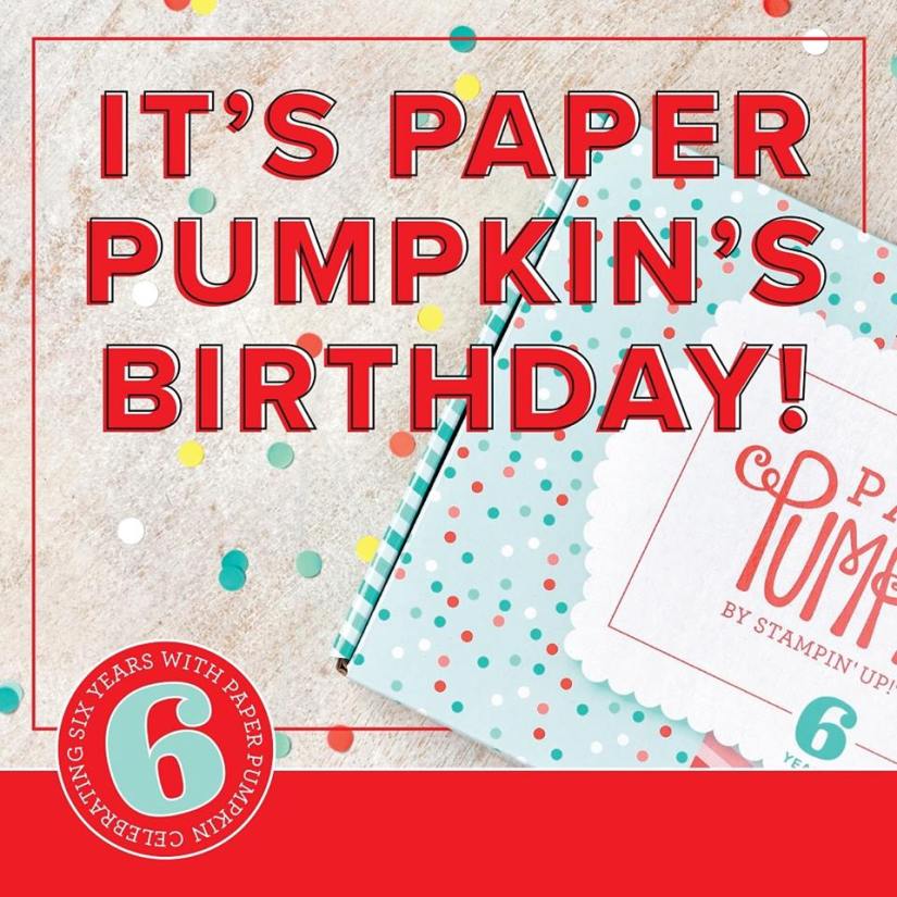 Happy Birthday Paper Pumpkin